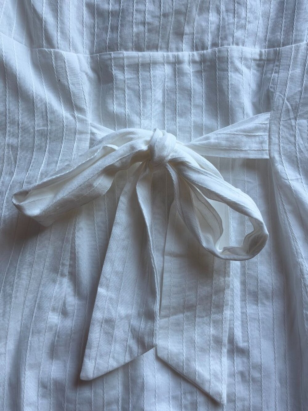 🎀 I Guess So Cotton Mini Dress White 🎀 - Picture 7 of 8